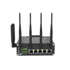 Milesight UR75 5g/4g/Lte Cellular 5 Port Gigabit Poe Router With Rs232/Rs485 And Digital I/O Iot M2m Connectivity